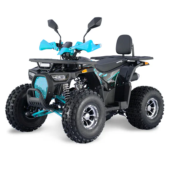 Štvorkolka MiniRocket Hunter II 125cc Deluxe Automat - Modrá