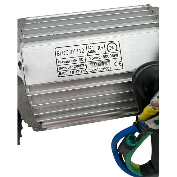 Elektromotor s převodovkou pro Tiger 2000W 60V