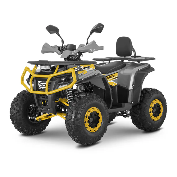 Štvorkolka MiniRocket RockRider 125cc 3+1 - Sivá