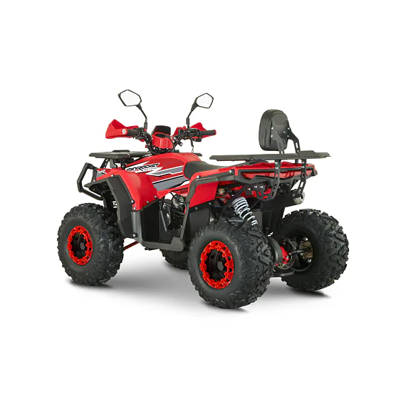 Štvorkolka MiniRocket RockRider 125cc 3+1 - Červená