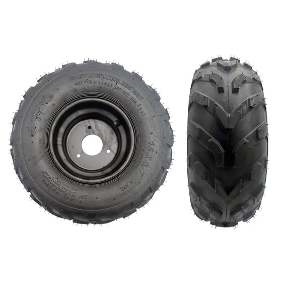 Levé kolo s diskem 16x8-7" V-Profil, ocelový ráfek 3 díry