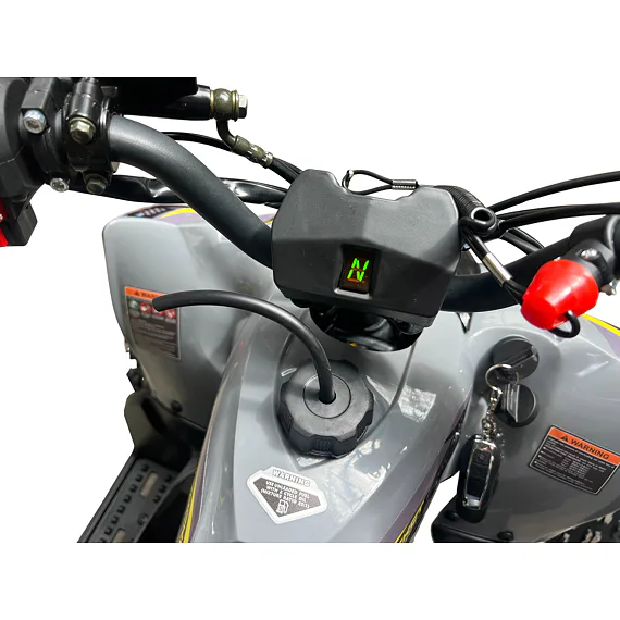 Dětská čtyřkolka MiniRaptor 110cc, šedá