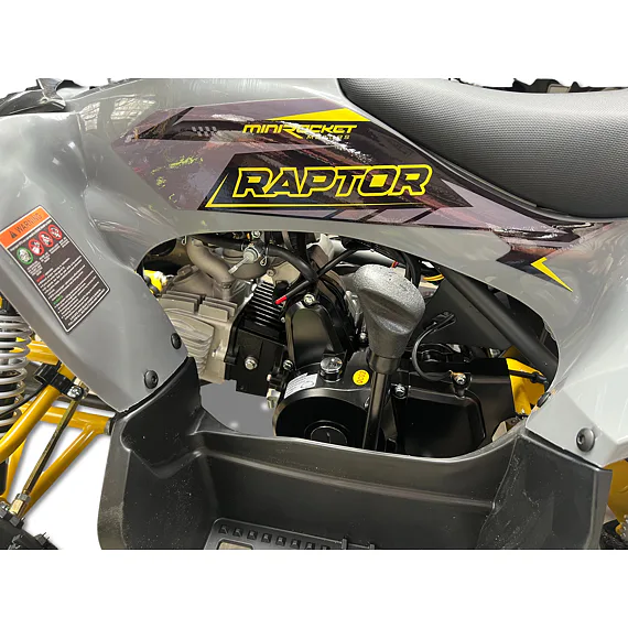 Dětská čtyřkolka MiniRaptor 110cc, šedá