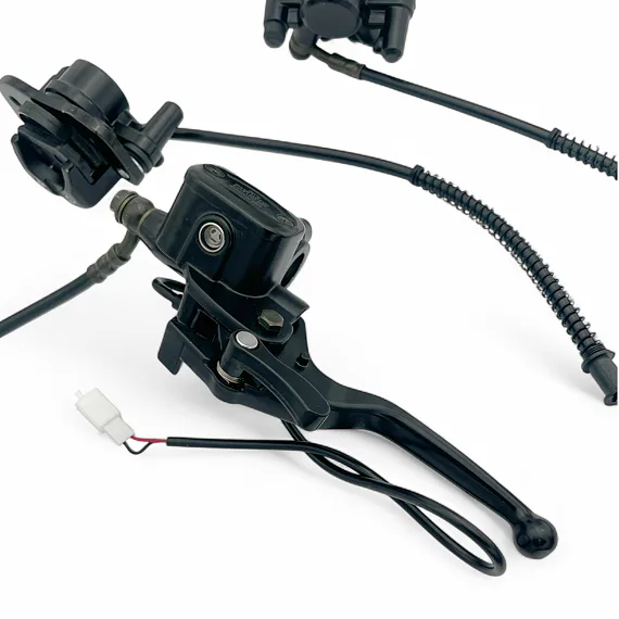 Zadná hydraulická brzda pre väčšie elektrické štvorkolky