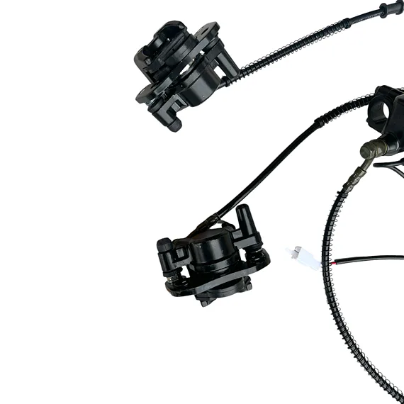 Zadní hydraulická brzda pro větší elektrické čtyřkolky