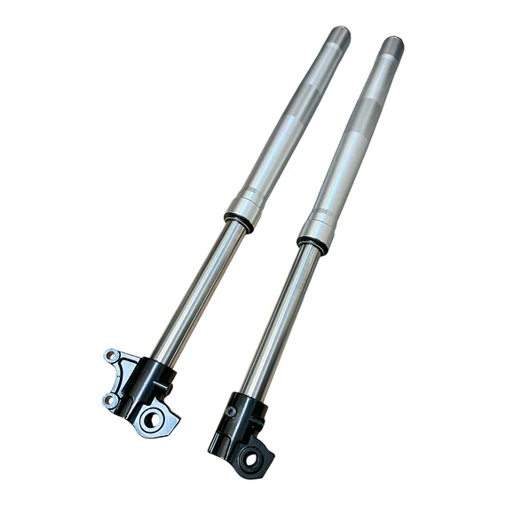 Přední vidlice pitbike 735mm, stříbrné