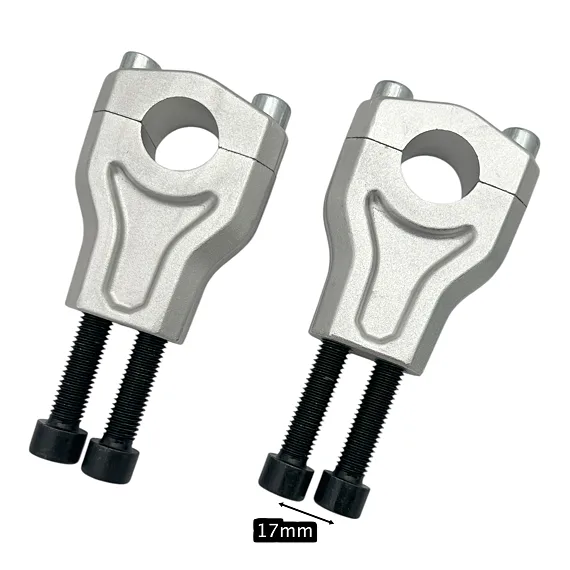 Objímky 22mm, uchytenie na 2 skrutky M10