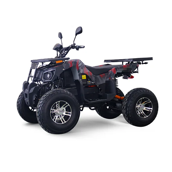 Elektrická čtyřkolka MiniRocket GreenLander 3000W SPZ, red camo