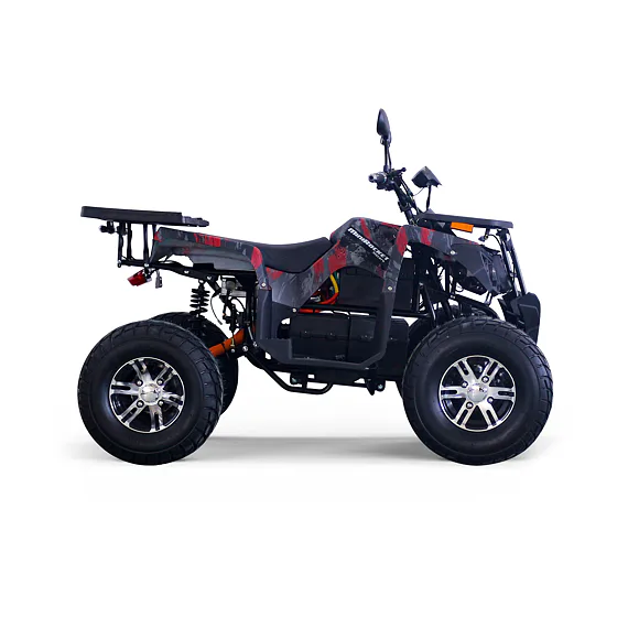 Elektrická čtyřkolka MiniRocket GreenLander 3000W SPZ, red camo