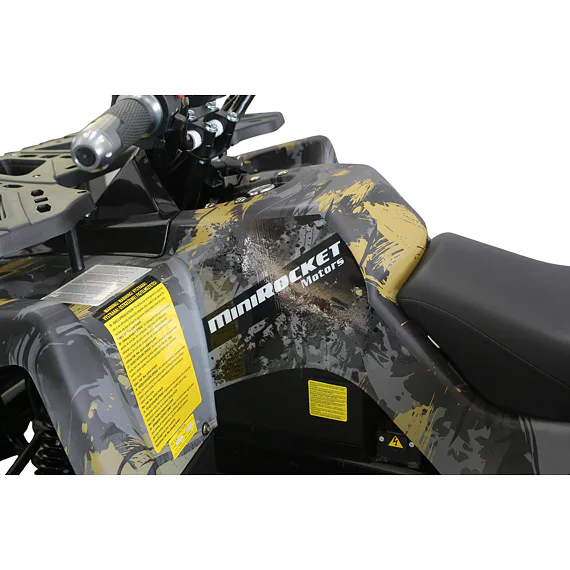 Elektrická čtyřkolka MiniRocket GreenLander 3000W SPZ, red camo