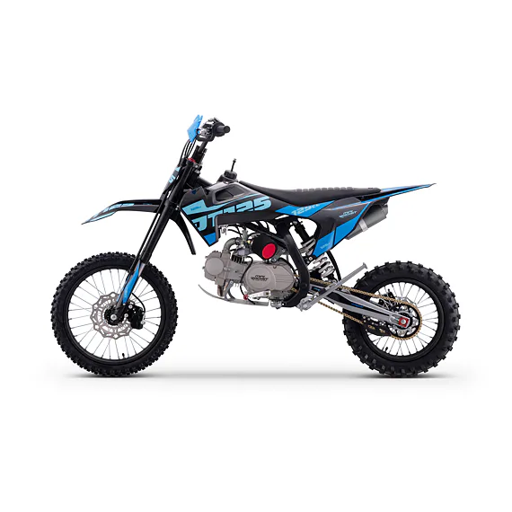 Pitbike Dorado DT125 17"/14" CROSS Modrý