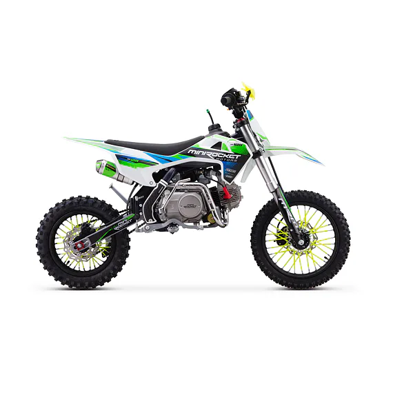 Pitbike MiniRocket DK125 Poloautomat, modrý