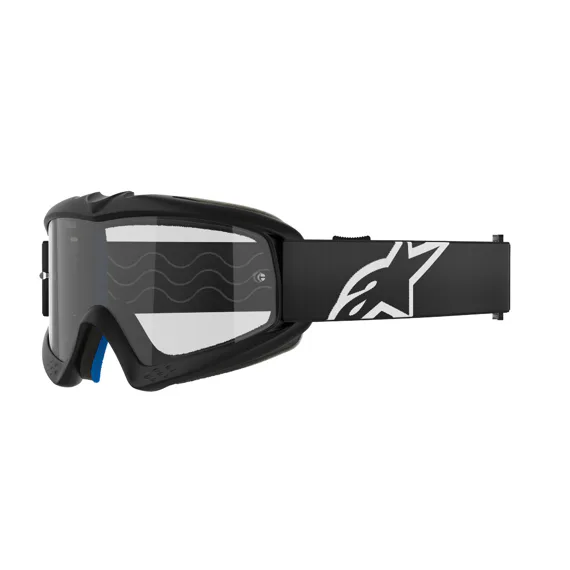 Okuliare VISION YOUTH CORP, ALPINESTARS, detské, čierne