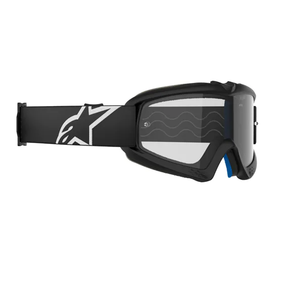 Okuliare VISION YOUTH CORP, ALPINESTARS, detské, čierne