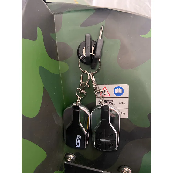 AKU čtyřkolka MiniRocket EcoRunner 1500W SPZ, Red Camo