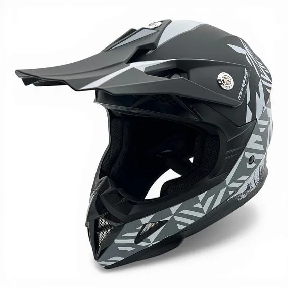 Dětská cross helma MiniRocket DIRT, Grey