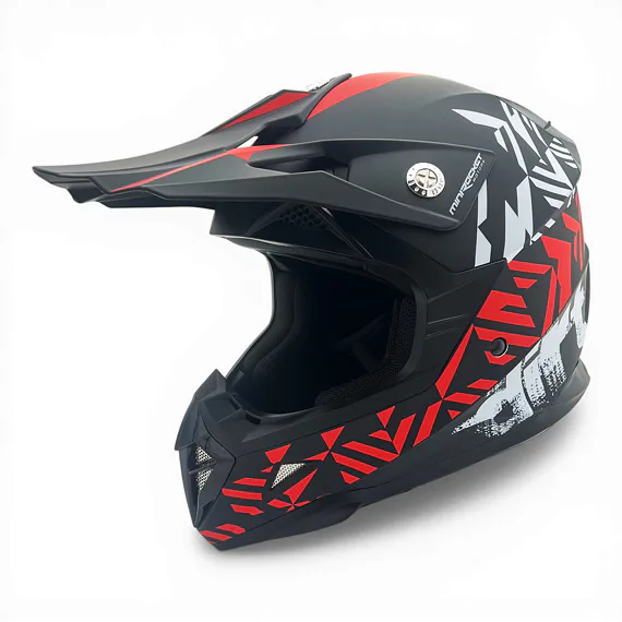 Dětská cross helma MiniRocket DIRT, Red