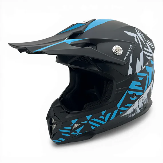 Dětská cross helma MiniRocket DIRT, Blue