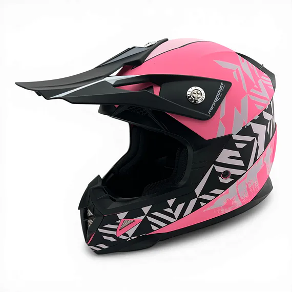 Dětská cross helma MiniRocket DIRT, Pink