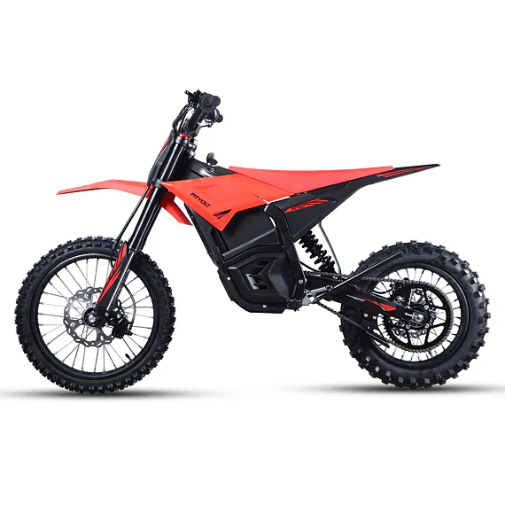 Elektrický pitbike MRM PitVolt 6000W 17"/14" červený