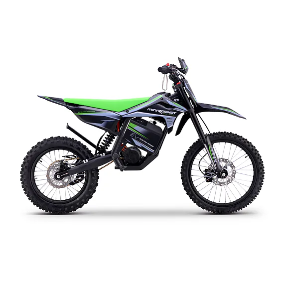 Elektrický pitbike MRM eBeast 8000W 19"/16" zelený