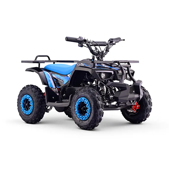 Detská štvorkolka MiniRocket MiniHunter 1000W - Modrá