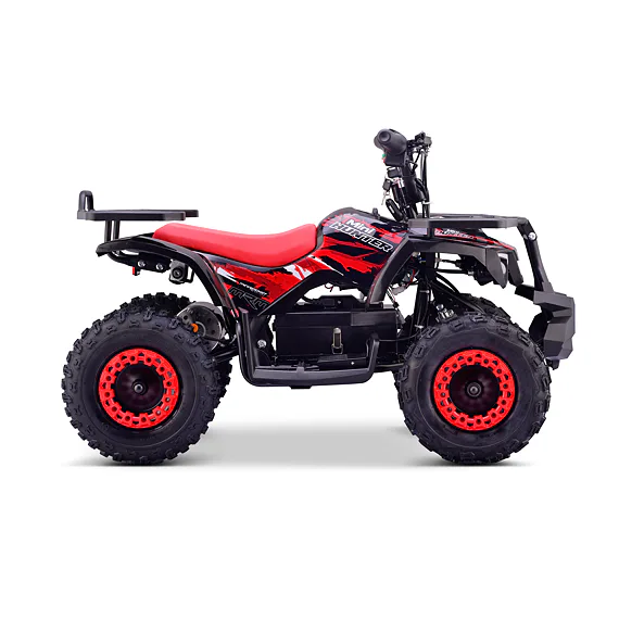 Detská štvorkolka MiniRocket MiniHunter 1000W - Červená
