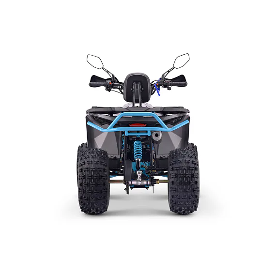 Čtyřkolka MiniRocket Troodon 3+1 Deluxe šedo-zelená