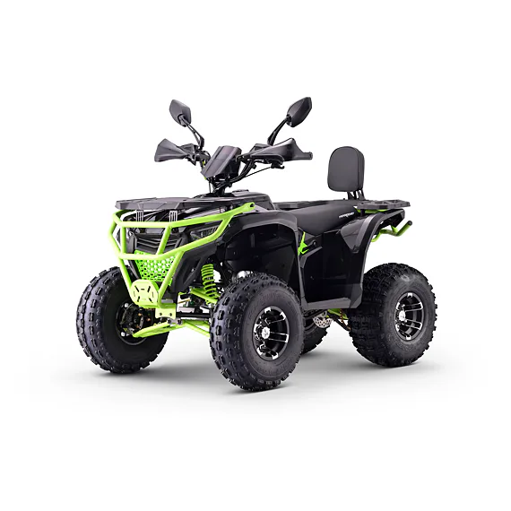 Čtyřkolka MiniRocket Troodon 3+1 Deluxe černo-zelená