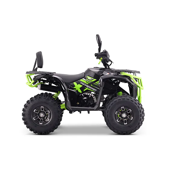Štvorkolka MiniRocket Troodon 3+1 Deluxe čierno-modrá