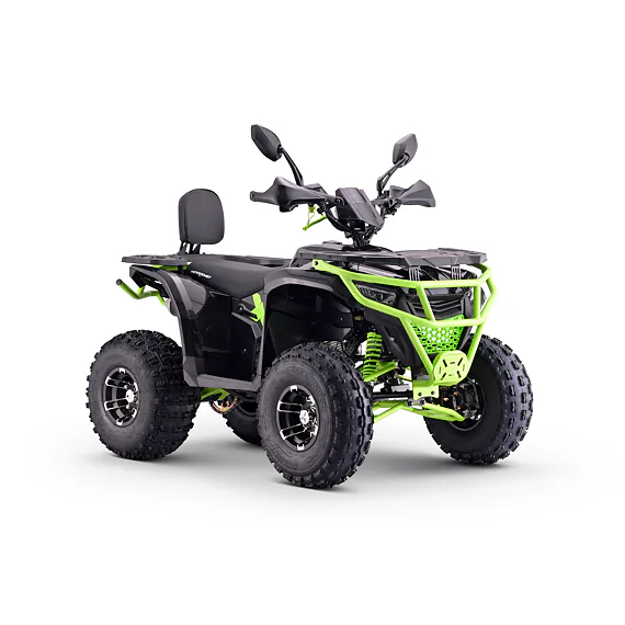 Štvorkolka MiniRocket Troodon 3+1 Deluxe čierno-modrá