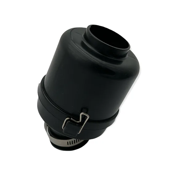 Vzduchový filtr v plastovém boxu 38mm, zahnutý