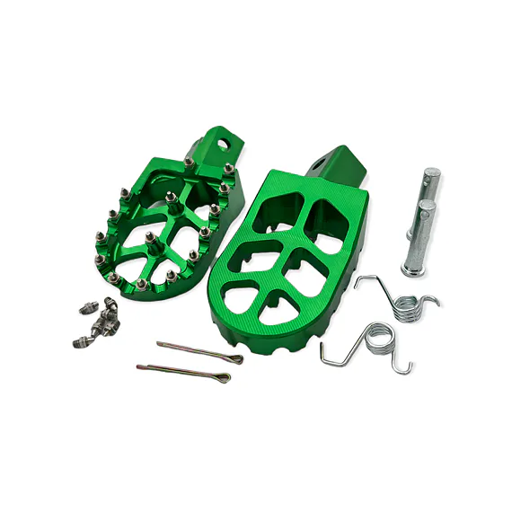 CNC ALU stúpadlá PRO zelené