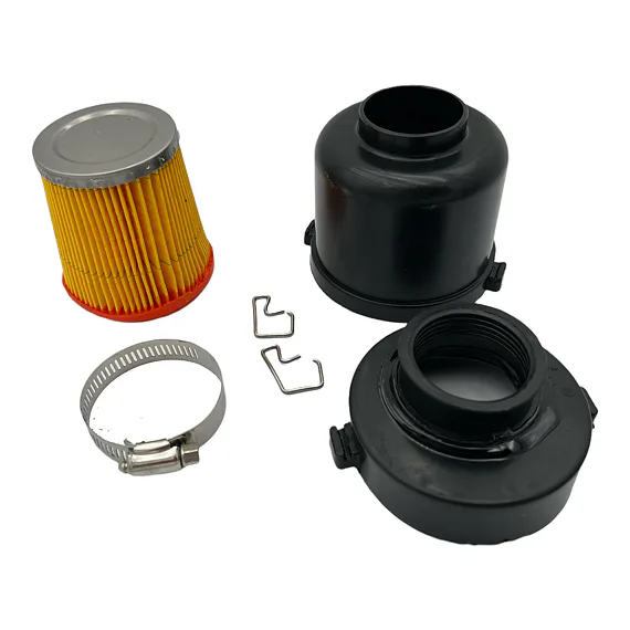 Vzduchový filter v plastovom boxe 42 mm, rovný