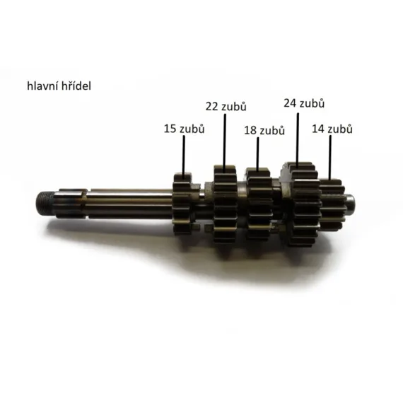 Kompletní převodovka pro motor Zongshen 190