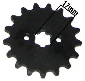 Primární ozubené kolečko, typ02 (420H,18z,17mm)