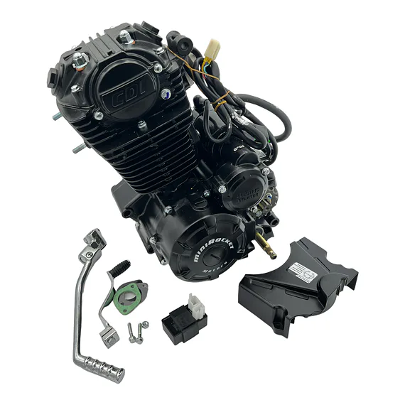 Kompletní motor pro Pitbike 250ccm (CB250D-G), černý