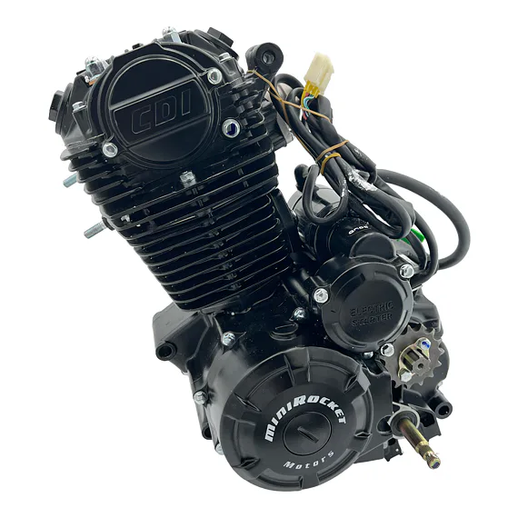 Kompletný motor pre Pitbike 250ccm (CB250D-G), čierny