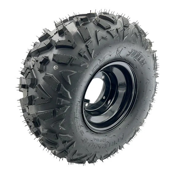Kompletné koleso 18x9.5-8" A-shape, 4 otvory, stred 90 mm
