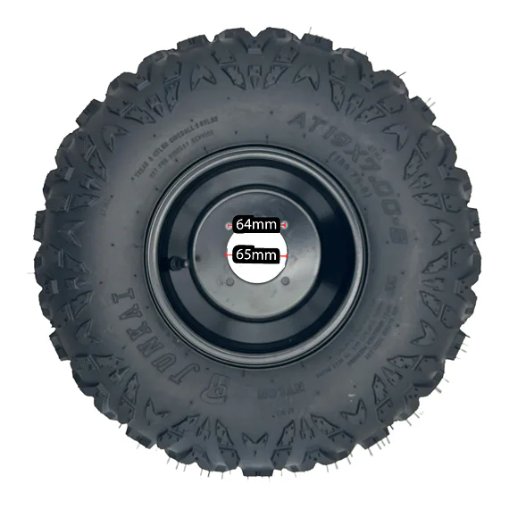 Kompletné predné koleso 8", 19x7.00-8, A-Shape 4 otvory