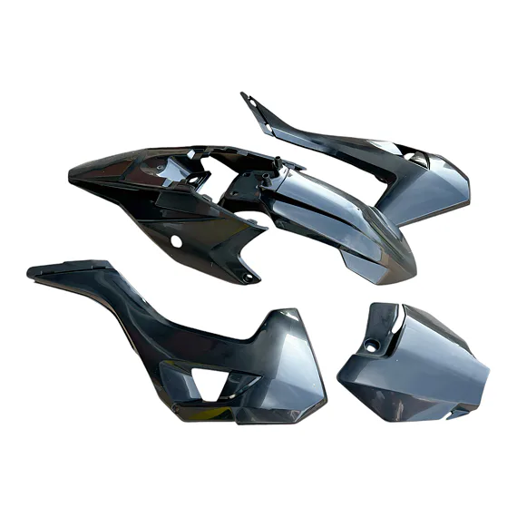 Sada plastů pro pitbike řady DK, černá