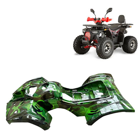Kapotáž pro čtyřkolky Hunter II zelené camo