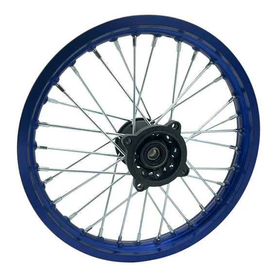 Predný ráfik na pitbike 14 palcov ALLOY modrý