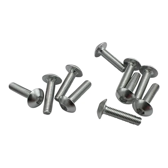 Sada ALU šroubů M5X20mm, stříbrná (10ks)