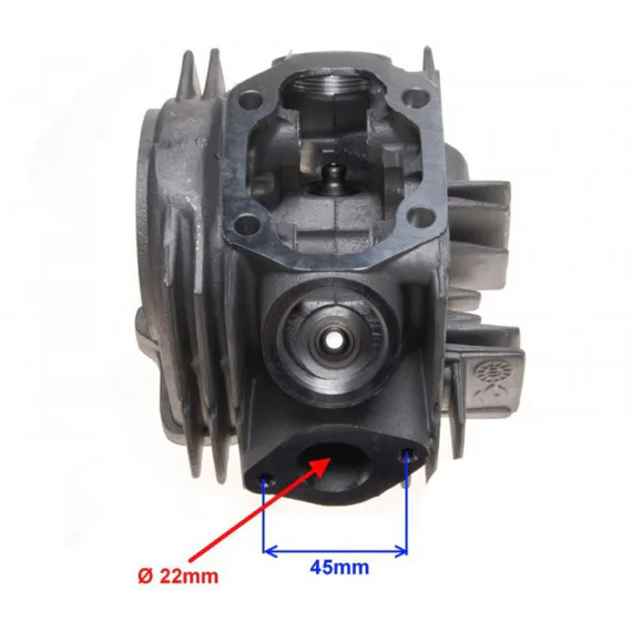 Hlava válce motoru 110ccm, 52mm