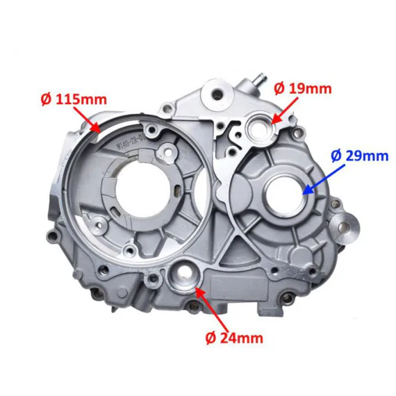 Levý + pravý karter motor YX 140