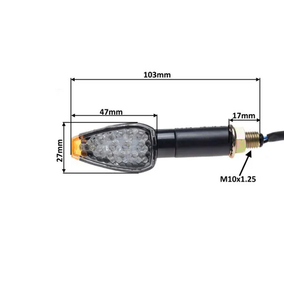 Univerzálna sada LED smerových svetiel, M10
