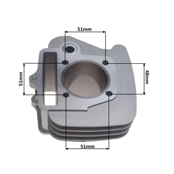 Valec + piestna sada pre motory ZS154FMI-2 125cc