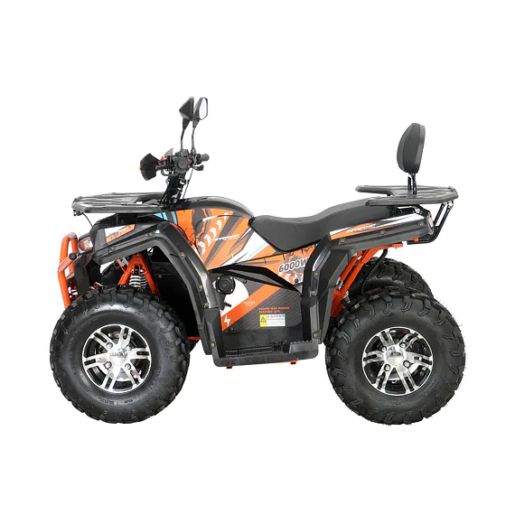 Elektrická čtyřkolka MiniRocket TerraX 6000W, oranžová