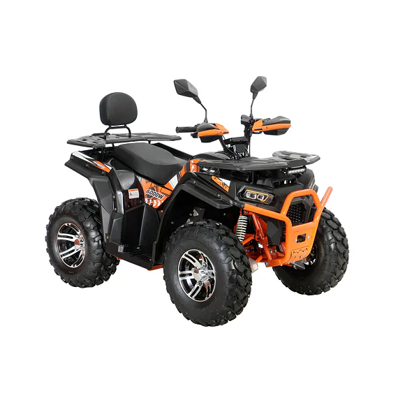 Elektrická čtyřkolka MiniRocket TerraX 6000W, oranžová